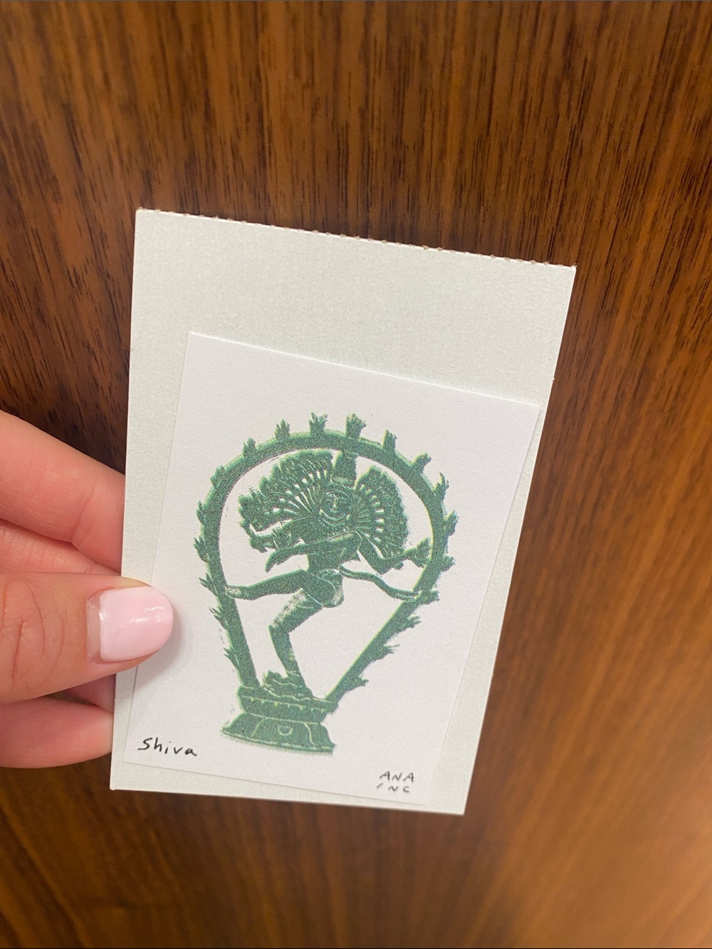 Anastasia INCIARDI mini print - Shiva